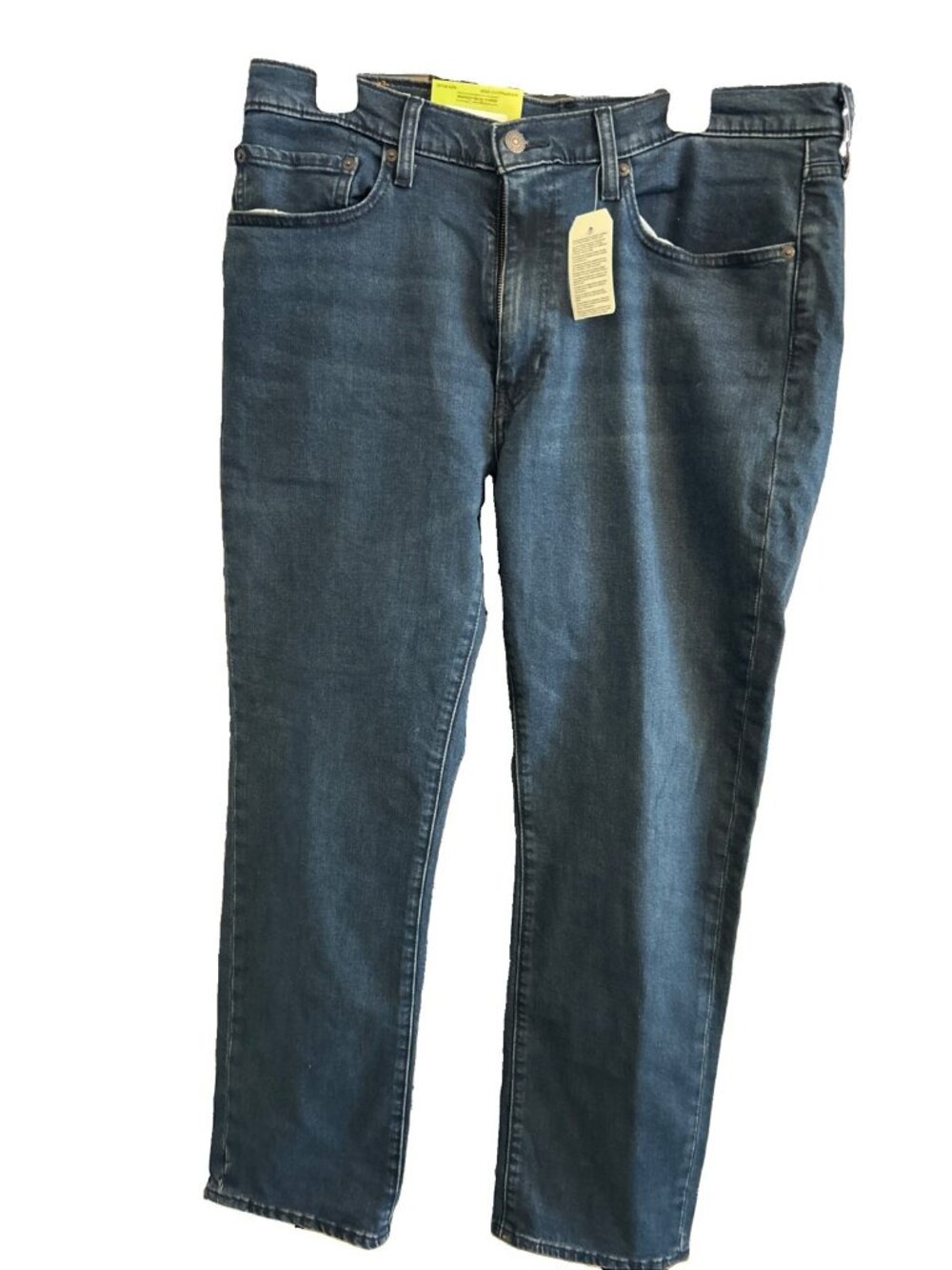 Levi's Premium 514 Straight Blue Stretch Denim Jeans Men's 36x30 NWT MSRP 98.00